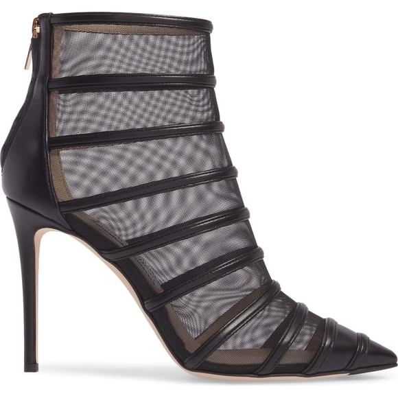 New Authentic JIMMY CHOO Belle Mesh Bootie - Picture 3 of 5